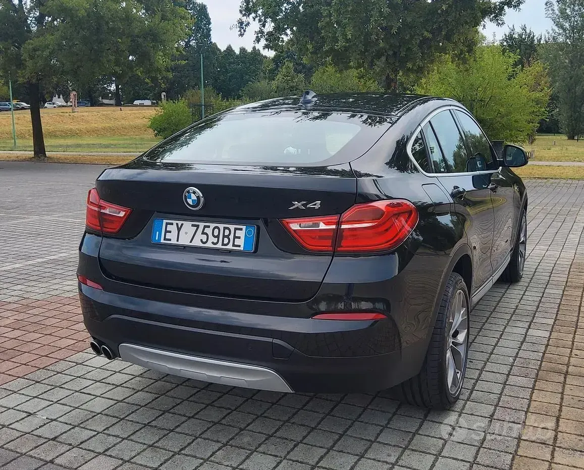 Usata BMW X4 xLine 258 CV (189 kW) 2015 Nero SUV