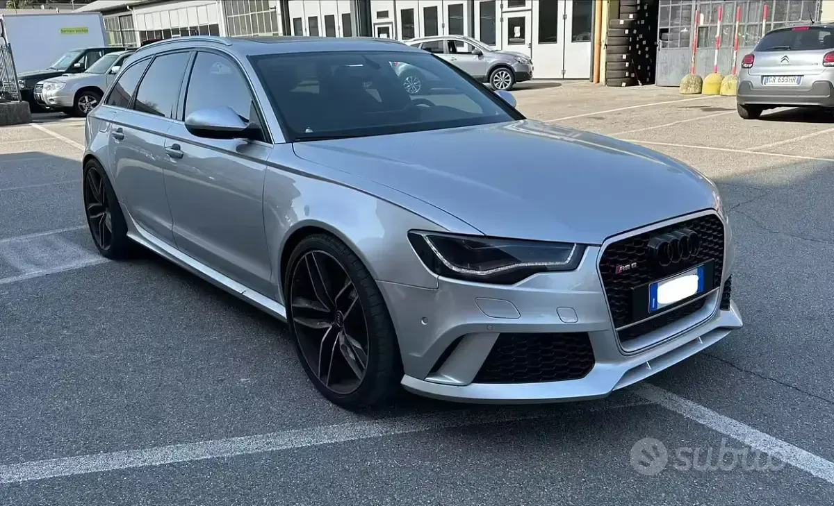 Usata Audi RS6 560 CV (411 kW) 2014 Grigio Station wagon
