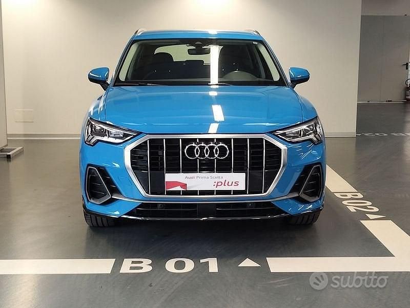 Usata Audi Q3 S-Line 245 CV (180 kW) 2021 Blu/azzurro SUV