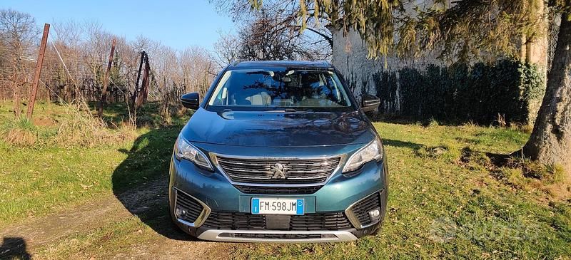 Usata Peugeot 5008 Allure 120 CV (88 kW) 2018 Verde Monovolume