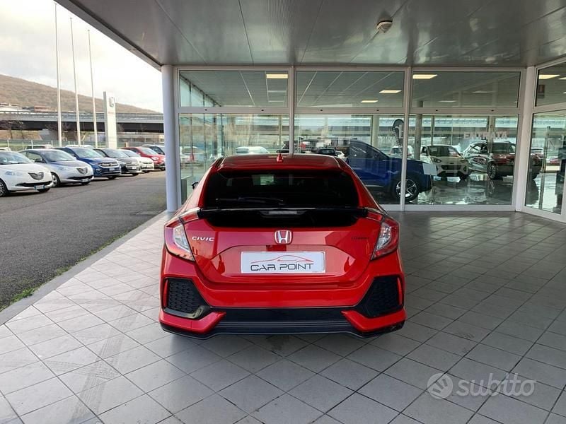 Usata Honda Civic Elegance 2018 Rosso Berlina