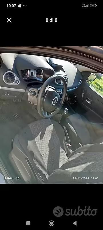 Usata Renault Clio GrandTour 65 CV (47 kW) 2009 Grigio Station wagon