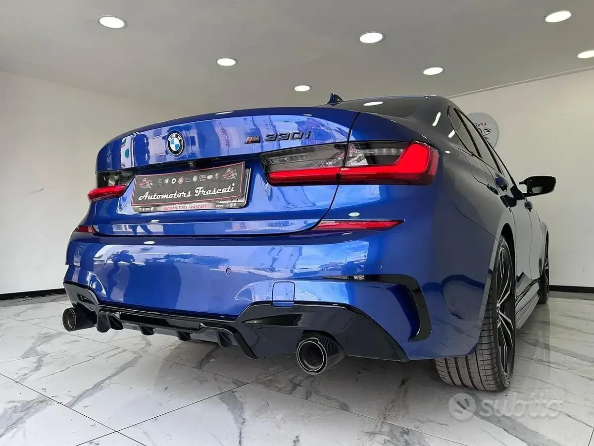 Usata BMW 330 M Sport 258 CV (189 kW) 2019 Blu Berlina