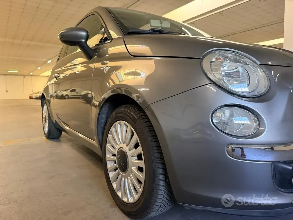 Usata Fiat 500 Lounge 69 CV (50 kW) 2013 Grigio Berlina