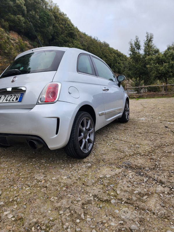 Usata Fiat 500S Abarth 75 CV (55 kW) 2008 Grigio Utilitaria