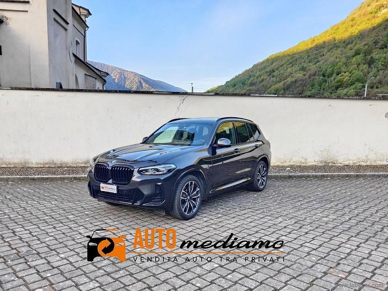 Begagnad BMW X3 M Sport 190 HK (139 kW) 2022 Svart SUV