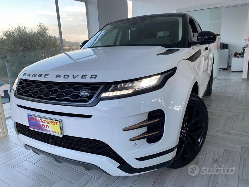 Usata Land Rover Range Rover evoque R-Dynamic 240 CV (176 kW) 2021 Bianco SUV