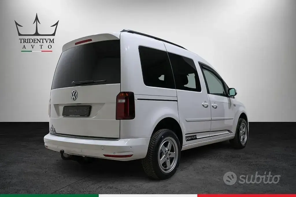 Usata VW Caddy Comfortline 150 CV (110 kW) 2017 Bianco Monovolume