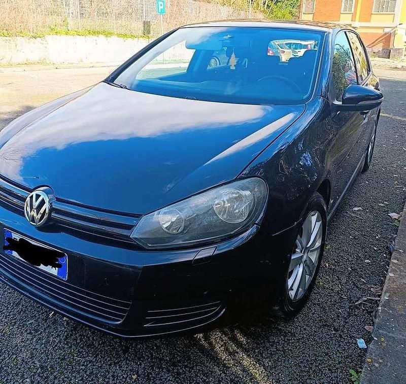 Usata VW Golf VI Highline 122 CV (89 kW) 2011 Nero Utilitaria