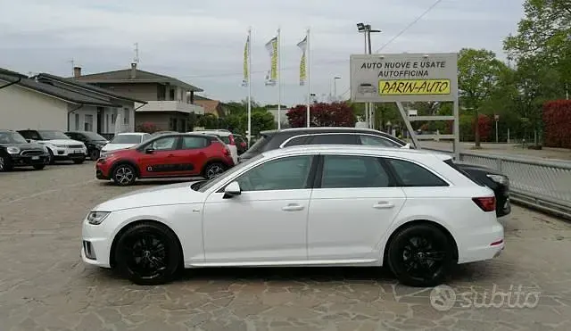Usata Audi A4 S-Line 150 CV (110 kW) 2019 Bianco Station wagon