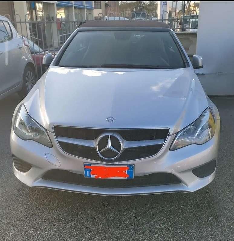 Usata Mercedes E220 Premium 170 CV (125 kW) 2015 Grigio Cabrio