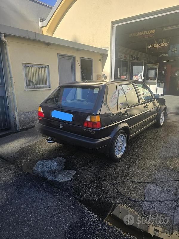 Usata VW Golf III GTI 160 CV (117 kW) 1991 Blu Utilitaria