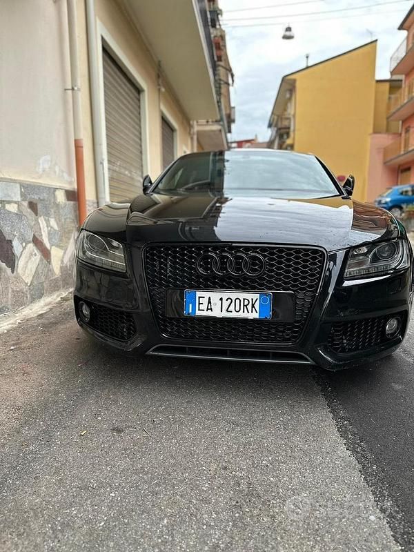 Usata Audi A5 S-Line 2010 Nero Coupé