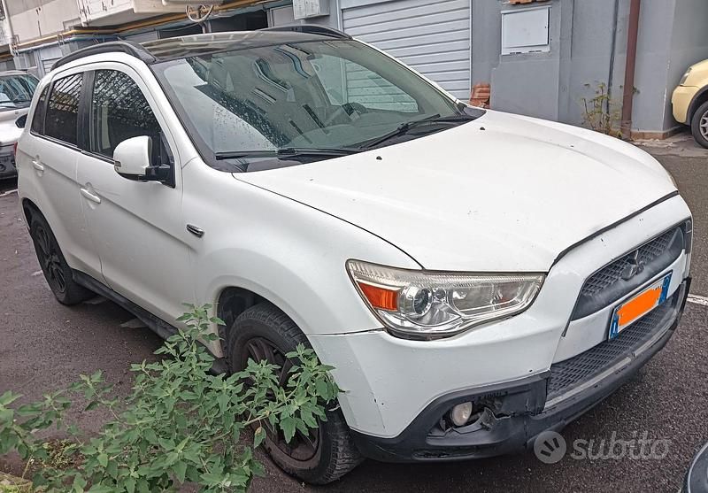 Usata Mitsubishi ASX 150 CV (110 kW) 2010 Bianco SUV