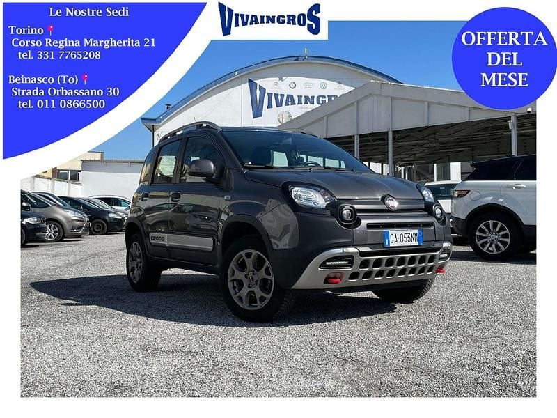Grigio Usata 2019 Fiat Panda Cross Cross Due volumi | 14.900 € (Buon prezzo) - Immagine 1/4