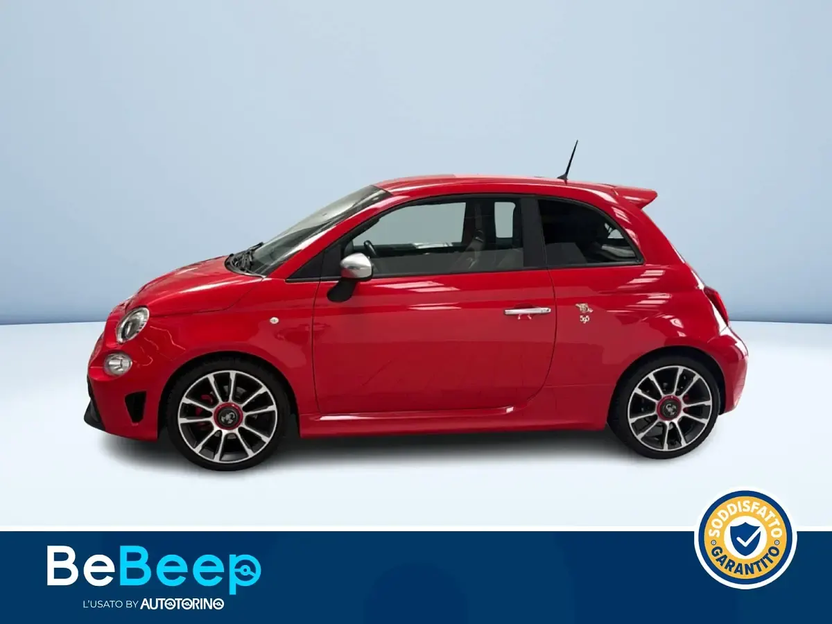 Usata Abarth 595 Turismo 165 CV (121 kW) 2016 Rosso metallizzato Berlina