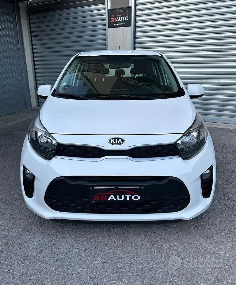 Usata Kia Picanto Active 67 CV (49 kW) 2018 Bianco Utilitaria