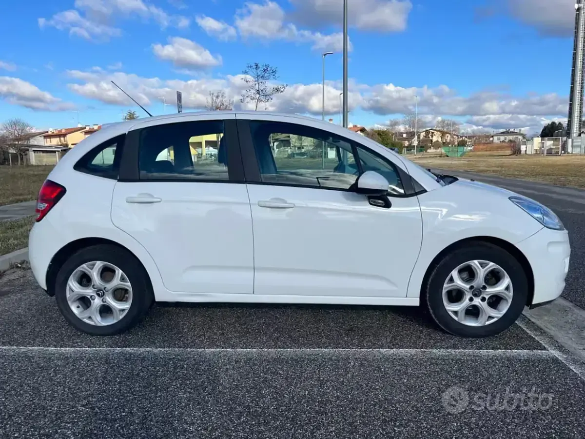 Usata Citroën C3 68 CV (50 kW) 2012 Bianco Berlina