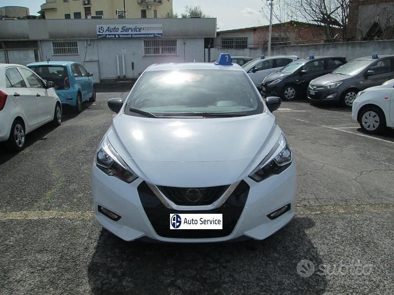 Usata Nissan Micra 117 CV (86 kW) 2020 Bianco pastello Utilitaria