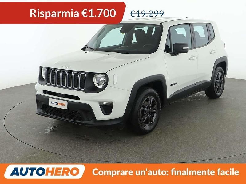 Bianco Usata 2022 Jeep Renegade Longitude SUV | 17.599 € (Ottimo prezzo) - Immagine 1/4