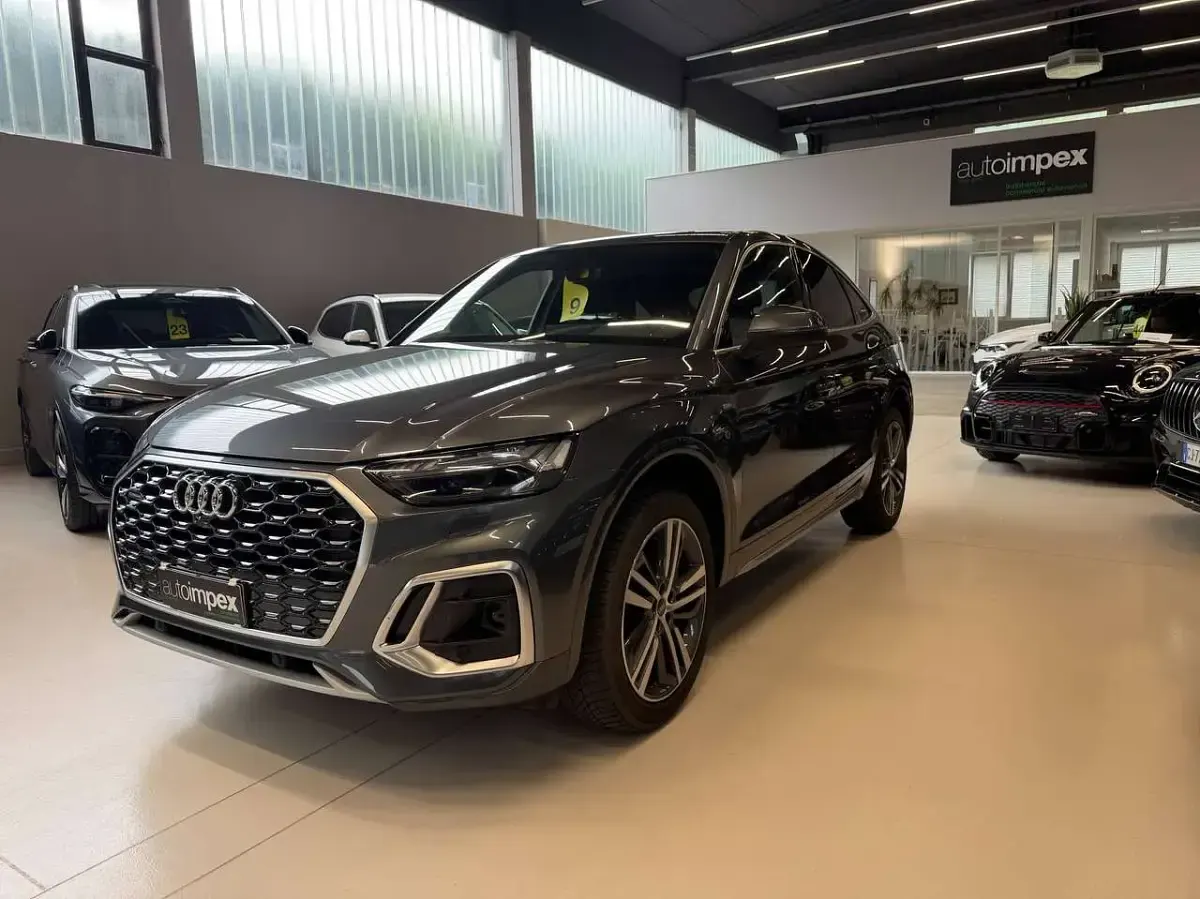 Usata Audi Q5 Sportback S-line plus 265 CV (194 kW) 2022 Grigio daytona perlato SUV