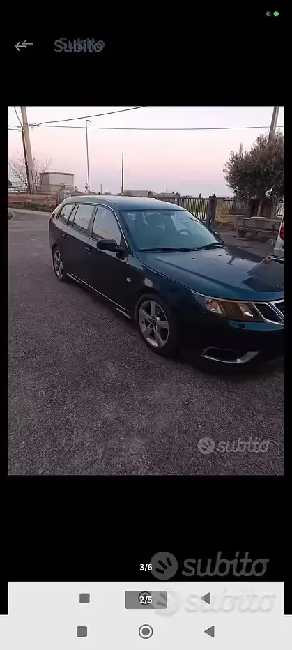 Usata Saab 9-3 Aero 2009 Blu Station wagon