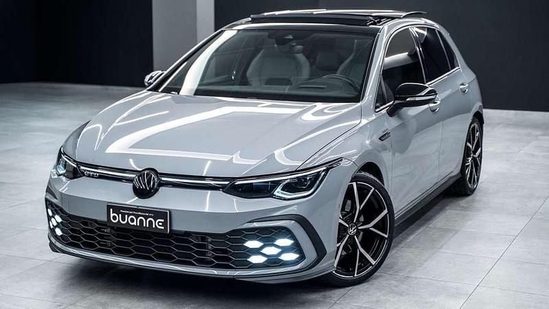 Usata VW Golf GTD 200 CV (147 kW) 2024 Grigio gesso perlato Cabrio