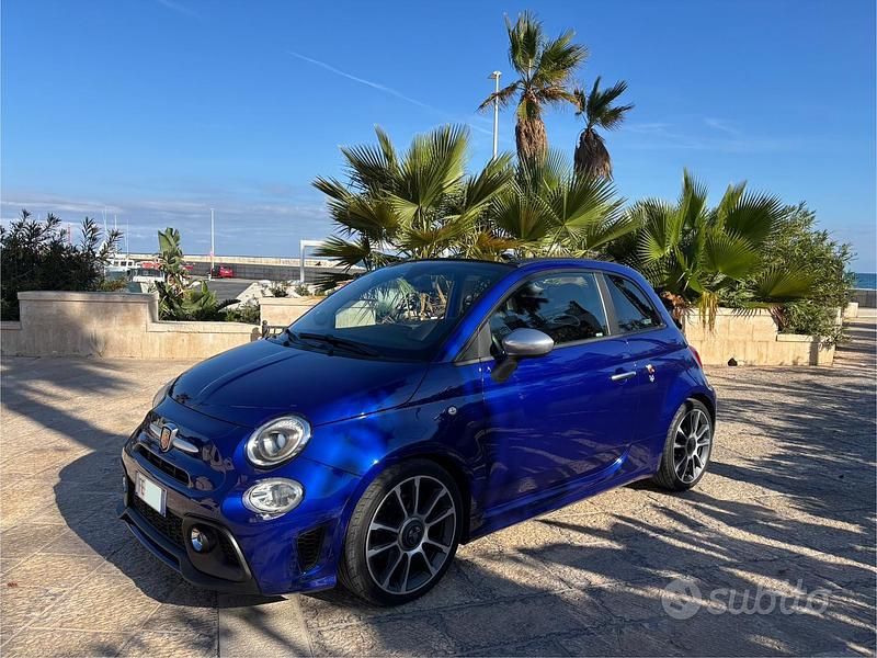 Usata Abarth 595C Turismo 2016 Blu Cabrio