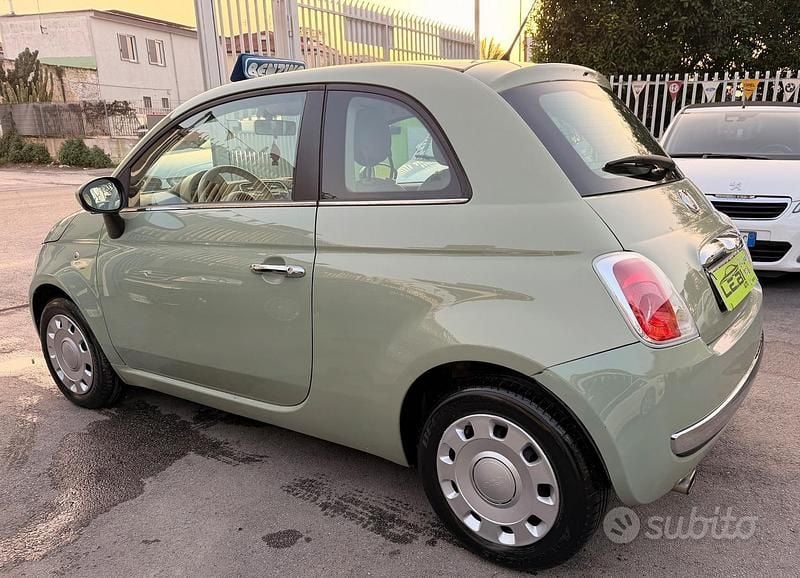 Usata Fiat 500 Pop 69 CV (50 kW) 2008 Verde Berlina