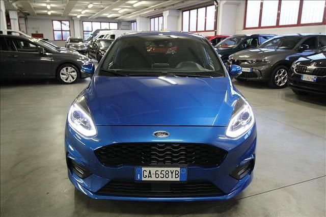 Azzurro Usata 2020 Ford Fiesta ST-Line Utilitaria | 10.900 € (Ottimo prezzo) - Immagine 1/4