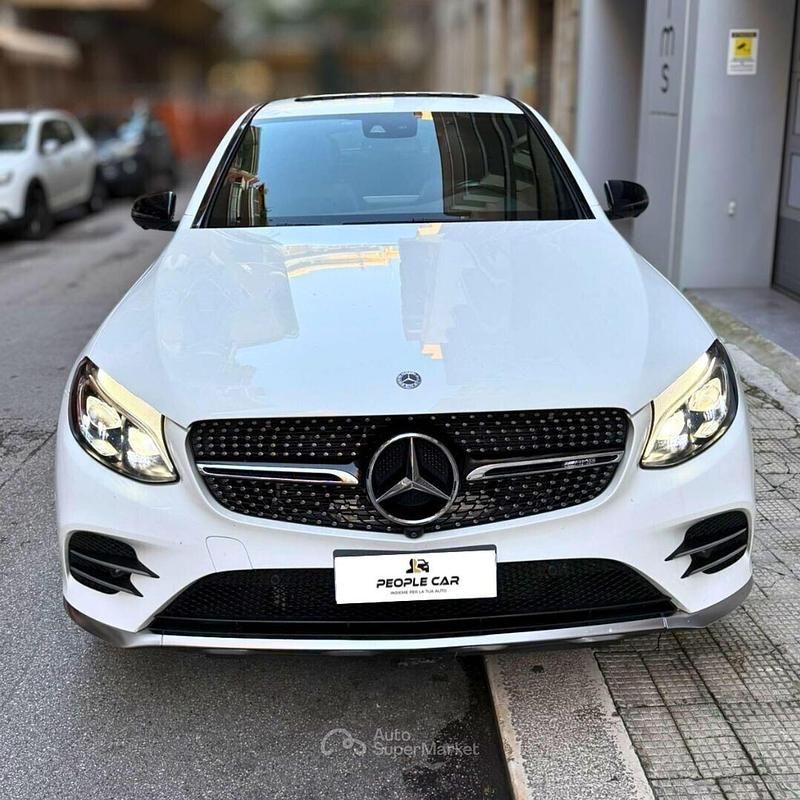 Usata Mercedes GLC43 AMG AMG 367 CV (269 kW) 2019 Bianco Coupé