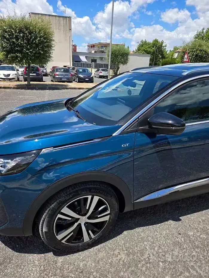 Usata Peugeot 3008 GT-line 131 CV (96 kW) 2021 Bluazzurro SUV