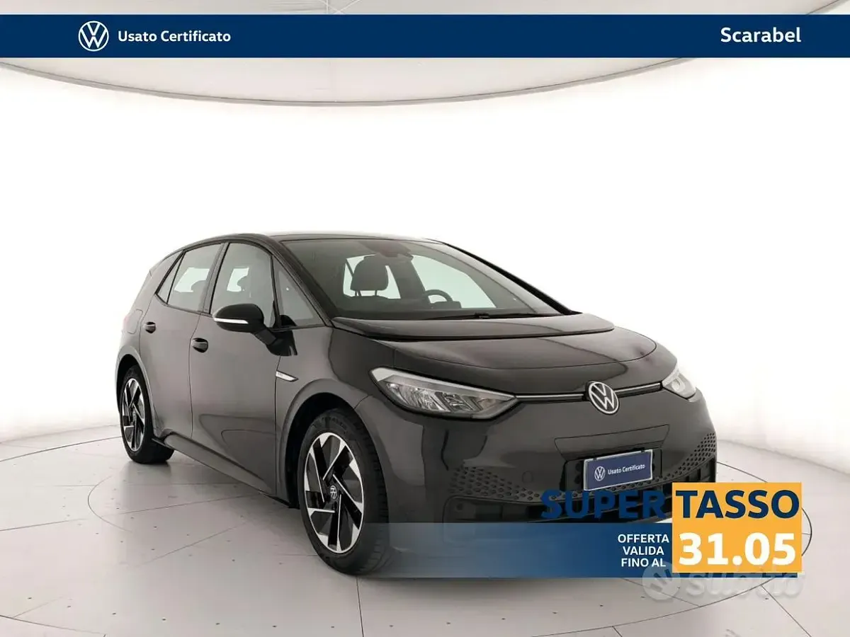 Usata VW ID.3 Pro Performance 69 kW (95 CV) 2023 Nero Utilitaria