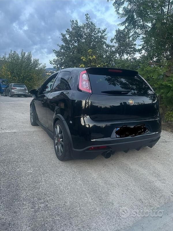 Usata Abarth Grande Punto 155 CV (114 kW) 2007 Nero Utilitaria