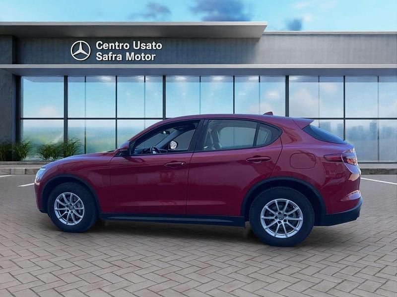Usata Alfa Romeo Stelvio Business 190 CV (139 kW) 2019 Rosso SUV