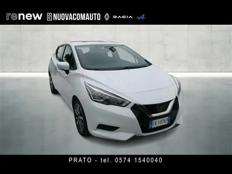 Usata Nissan Micra Visia 71 CV (52 kW) 2018 Bianco Utilitaria