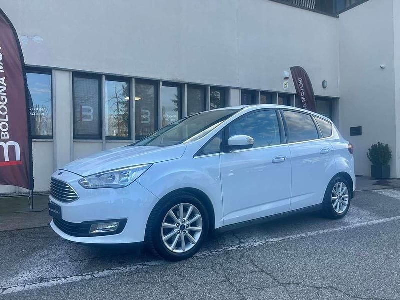 Usata Ford C-MAX 120 CV (88 kW) 2019 Bianco Monovolume