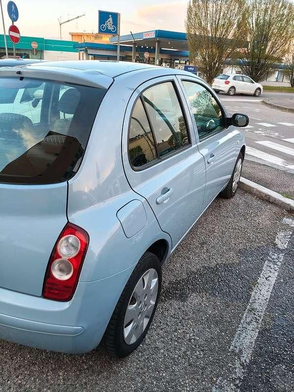 Usata Nissan Micra Acenta 80 CV (58 kW) 2006 Blu/azzurro Berlina