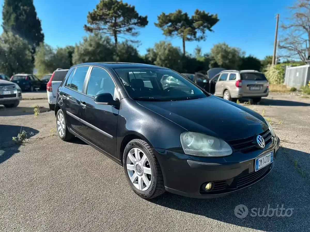 Usata VW Golf IV 105 CV (77 kW) 2003 Nero Berlina