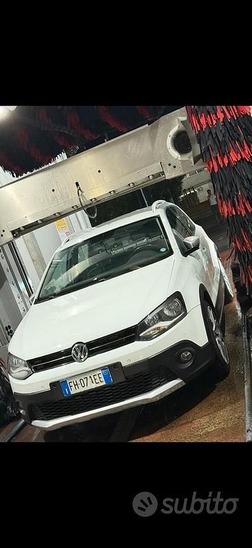 Usata VW Polo Cross 80 CV (58 kW) 2017 Bianco Utilitaria