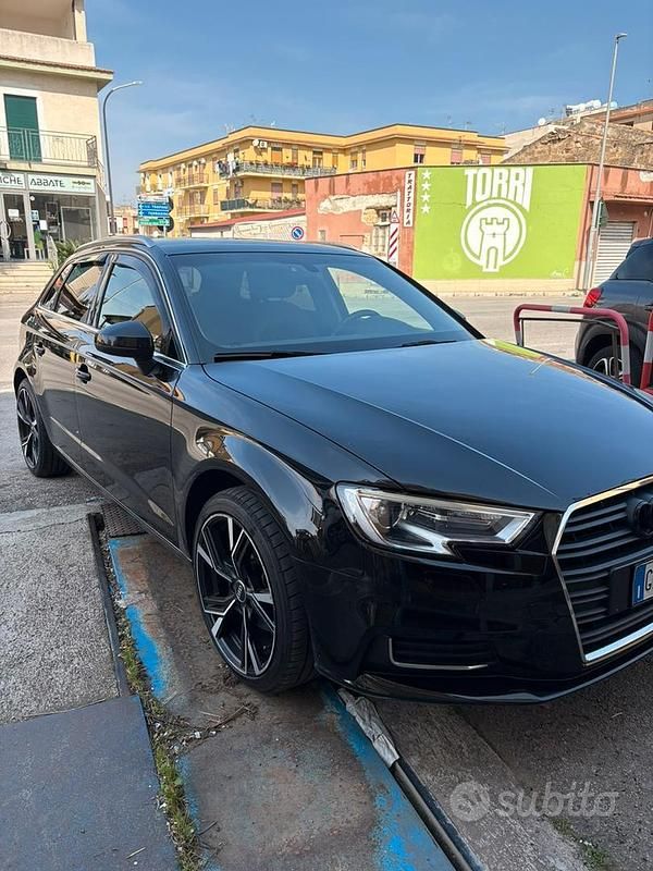 Usata Audi A3 S-Line 116 CV (85 kW) 2020 Nero Berlina