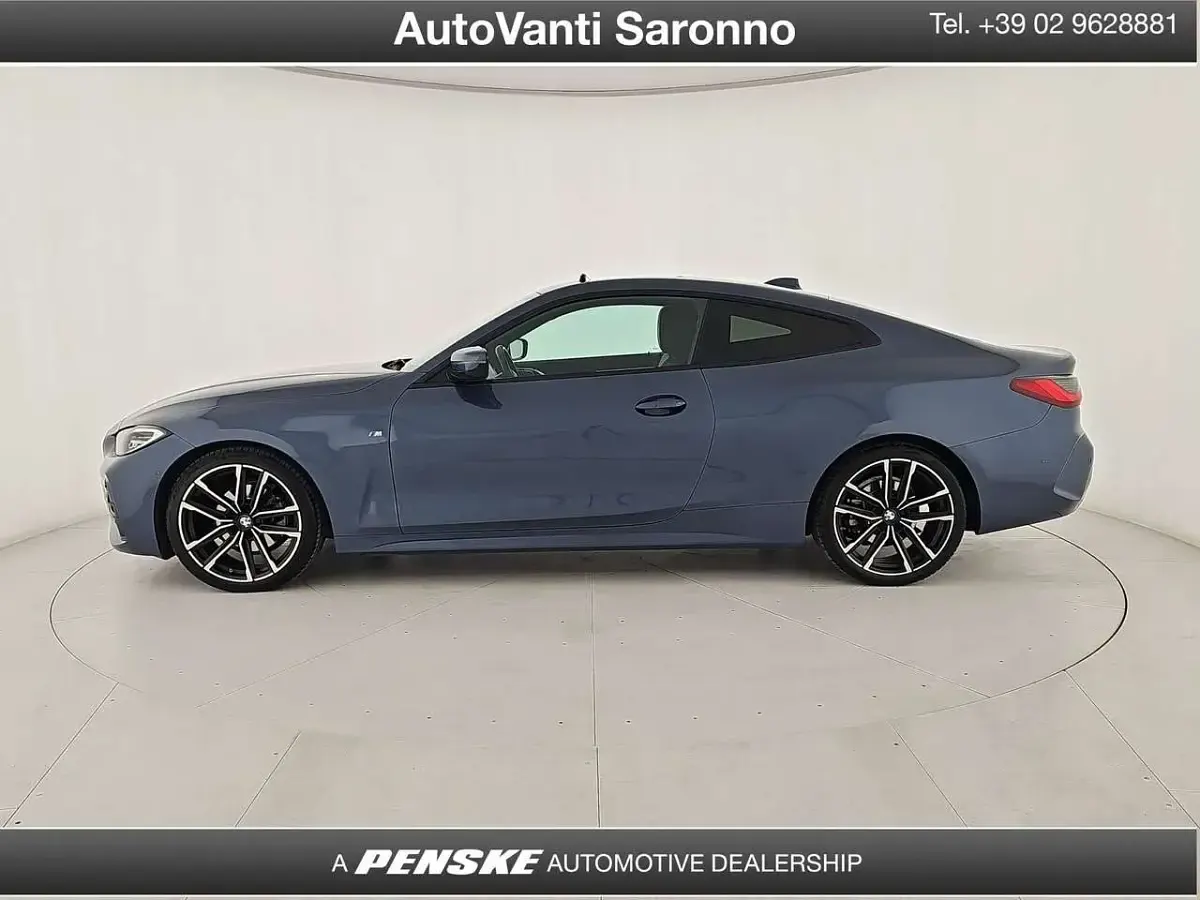Usata BMW 420 M Sport 190 CV (139 kW) 2021 Blu/azzurro Coupé