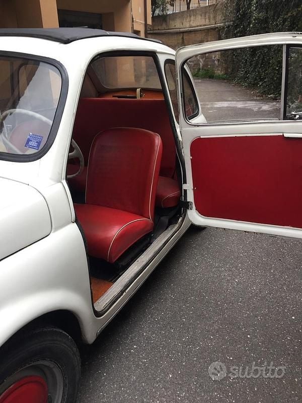 Usata Fiat 500 1960 Bianco Utilitaria