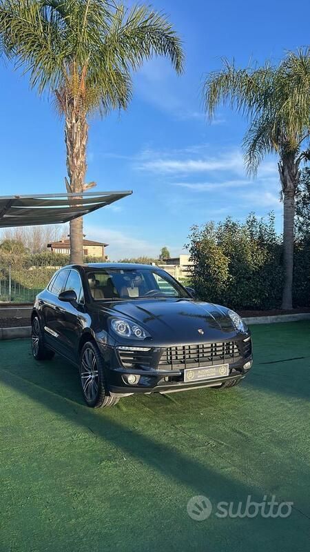 Usata Porsche Macan 250 CV (183 kW) 2016 Grigio SUV