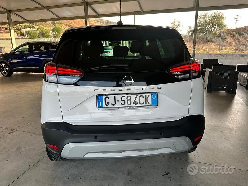 Usata Opel Crossland X Design & Tech 82 CV (60 kW) 2022 Bianco SUV