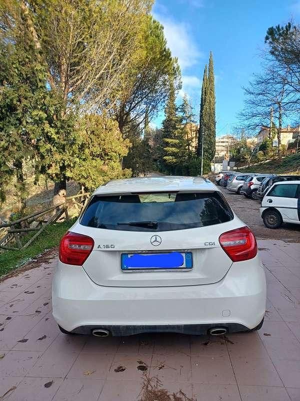 Usata Mercedes A180 Executive 109 CV (80 kW) 2014 Bianco Berlina