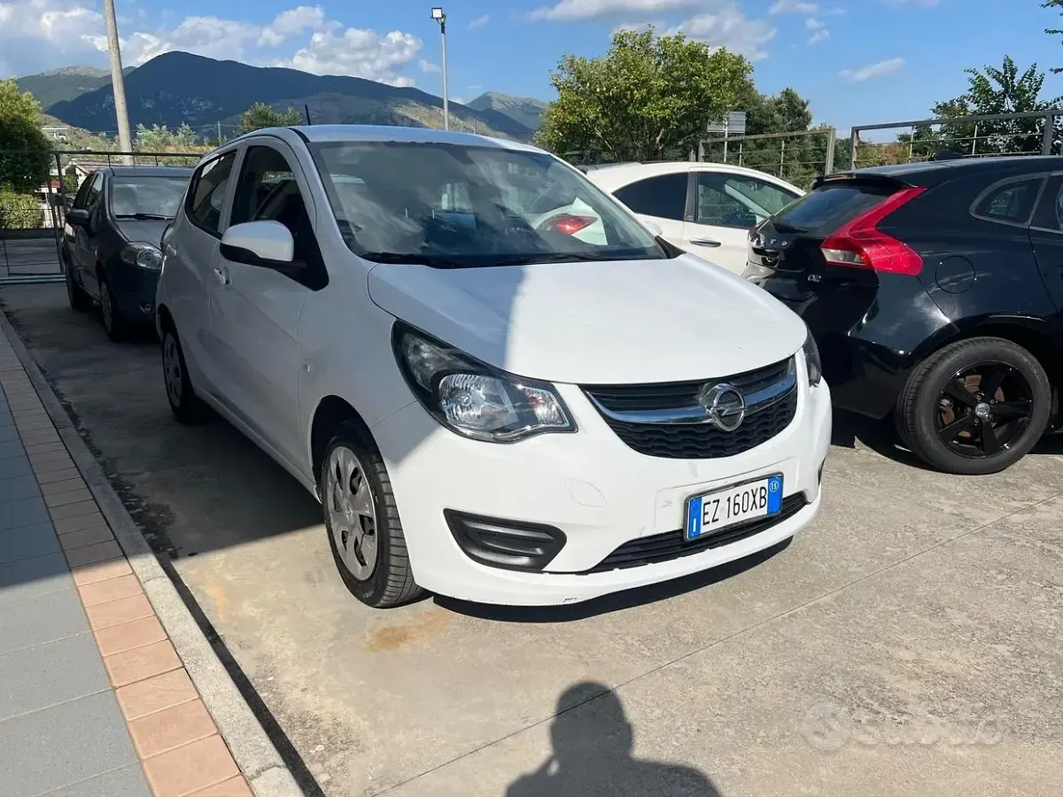 Usata Opel Karl 75 CV (55 kW) 2015 Bianco Utilitaria