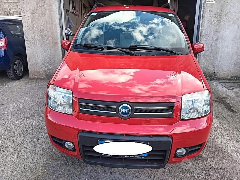 Rosso Usata 2007 Fiat Panda 4x4 Climbing Due volumi | 6200 € (Buon prezzo) - Immagine 1/4