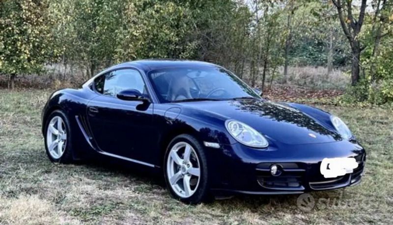 Usata Porsche Cayman 245 CV (180 kW) 2007 Blu/azzurro Coupé