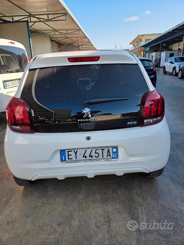 Usata Peugeot 108 82 CV (60 kW) 2015 Bianco Utilitaria